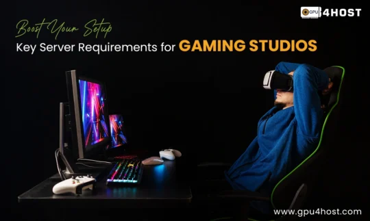 Server Requirements for gaming studios