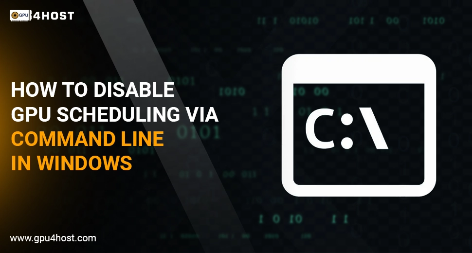 Disable GPU Scheduling